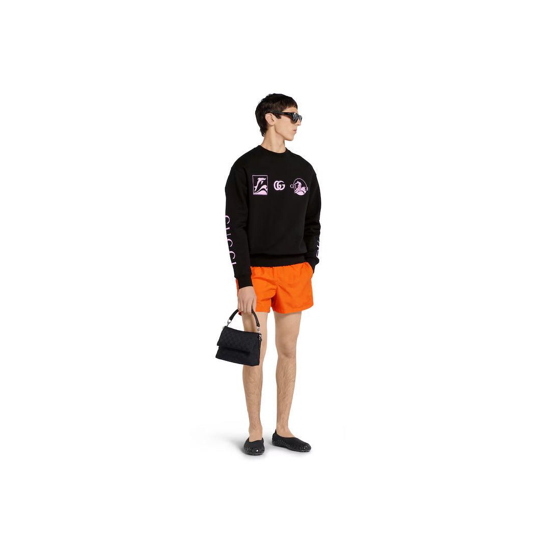 GUCCI COTTON JERSEY SWEATSHIRT