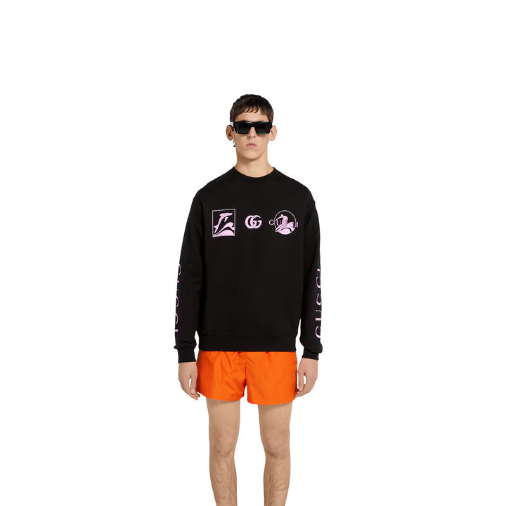 GUCCI COTTON JERSEY SWEATSHIRT