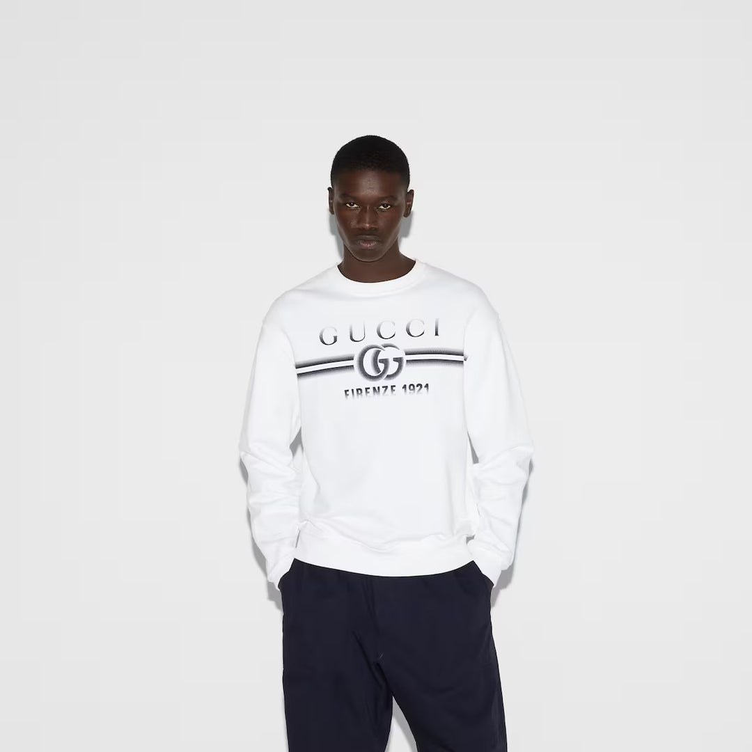 GUCCI COTTON JERSEY SWEATSHIRT