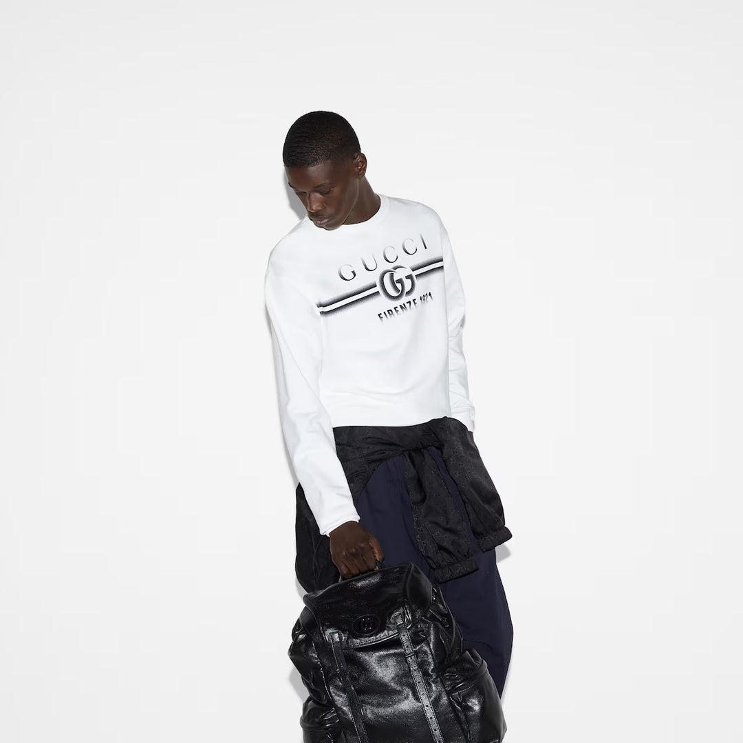 GUCCI COTTON JERSEY SWEATSHIRT