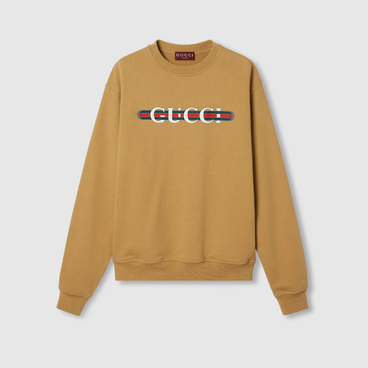 GUCCI COTTON JERSEY SWEATSHIRT