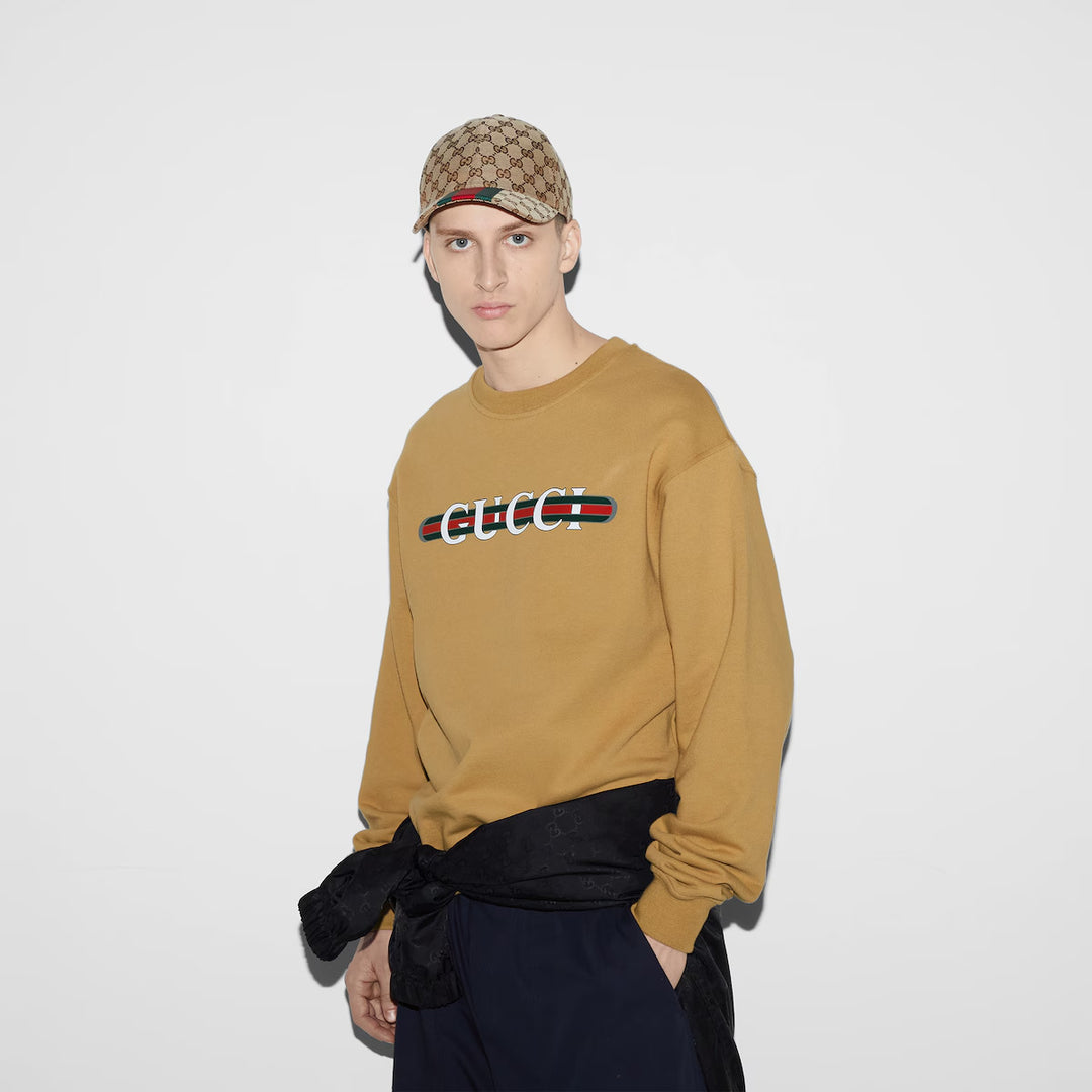 GUCCI COTTON JERSEY SWEATSHIRT
