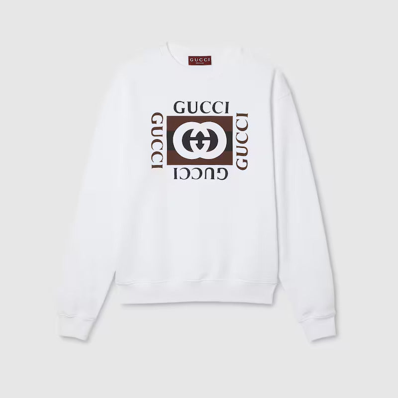 GUCCI COTTON JERSEY SWEATSHIRT