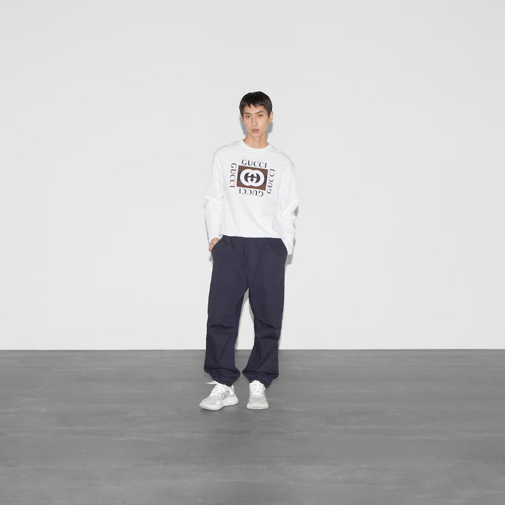 GUCCI COTTON JERSEY SWEATSHIRT