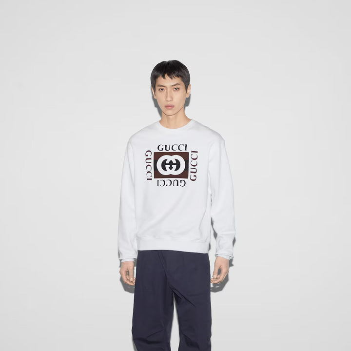 GUCCI COTTON JERSEY SWEATSHIRT