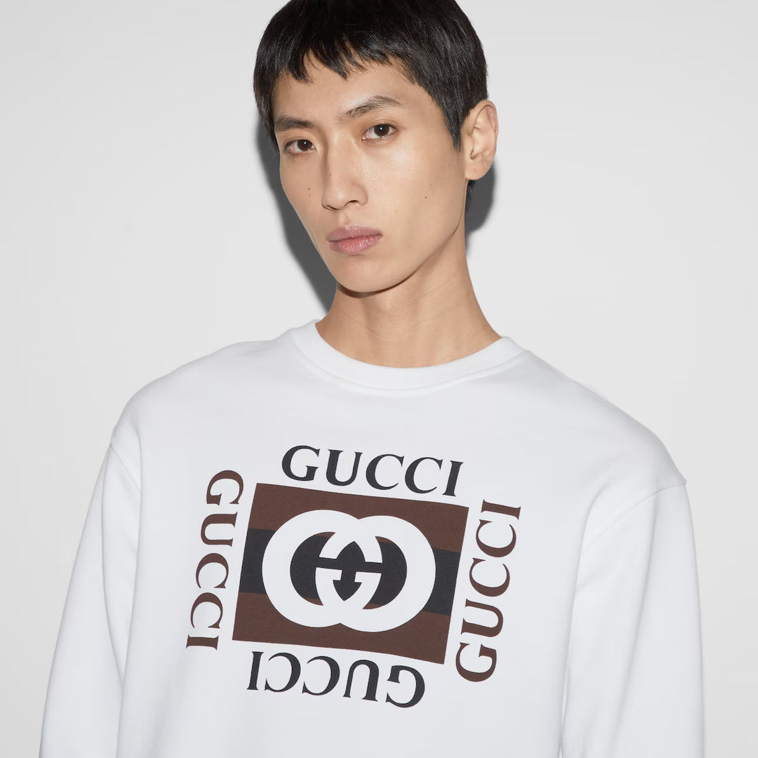 GUCCI COTTON JERSEY SWEATSHIRT