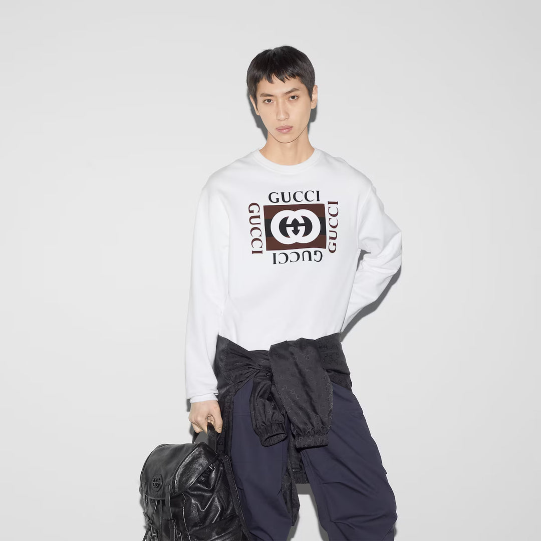 GUCCI COTTON JERSEY SWEATSHIRT
