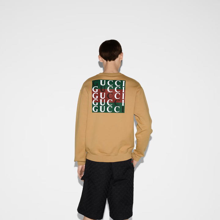 GUCCI COTTON JERSEY SWEATSHIRT
