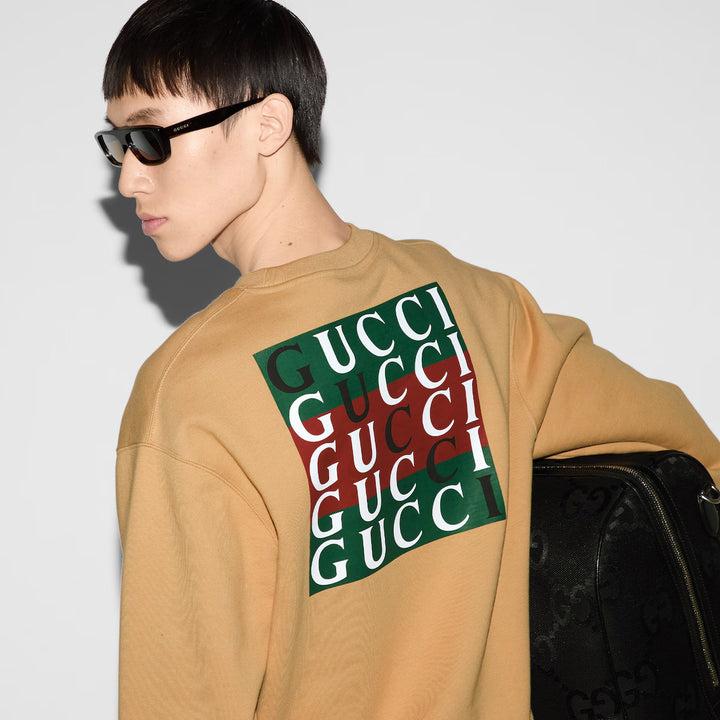 GUCCI COTTON JERSEY SWEATSHIRT