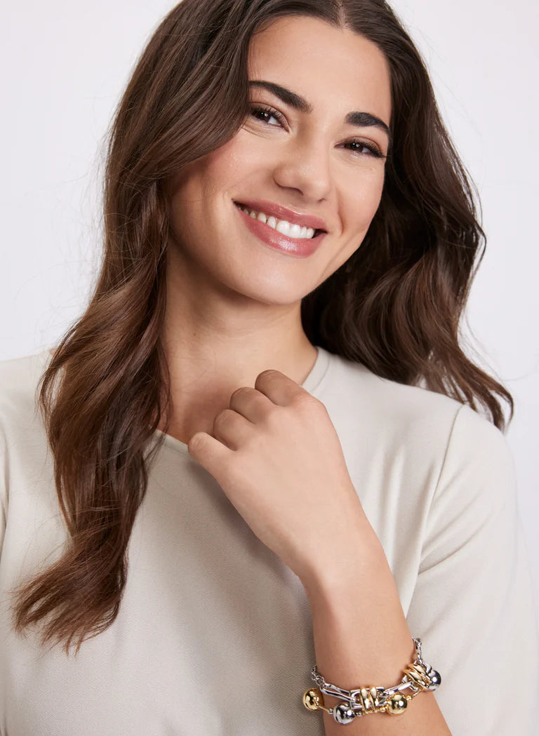 LAURA Colour-Block Top
