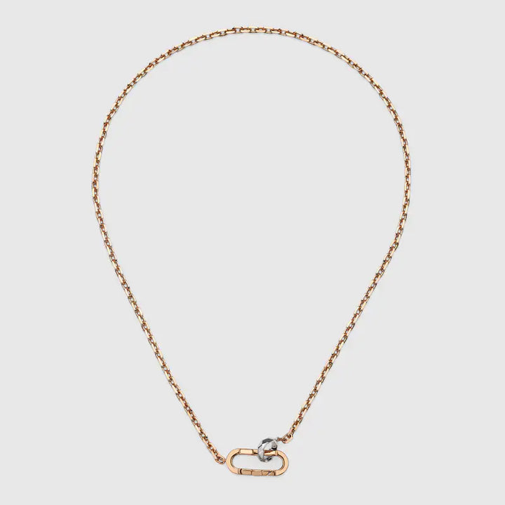 GUCCI LINK TO LOVE 18K CHAIN NECKLACE