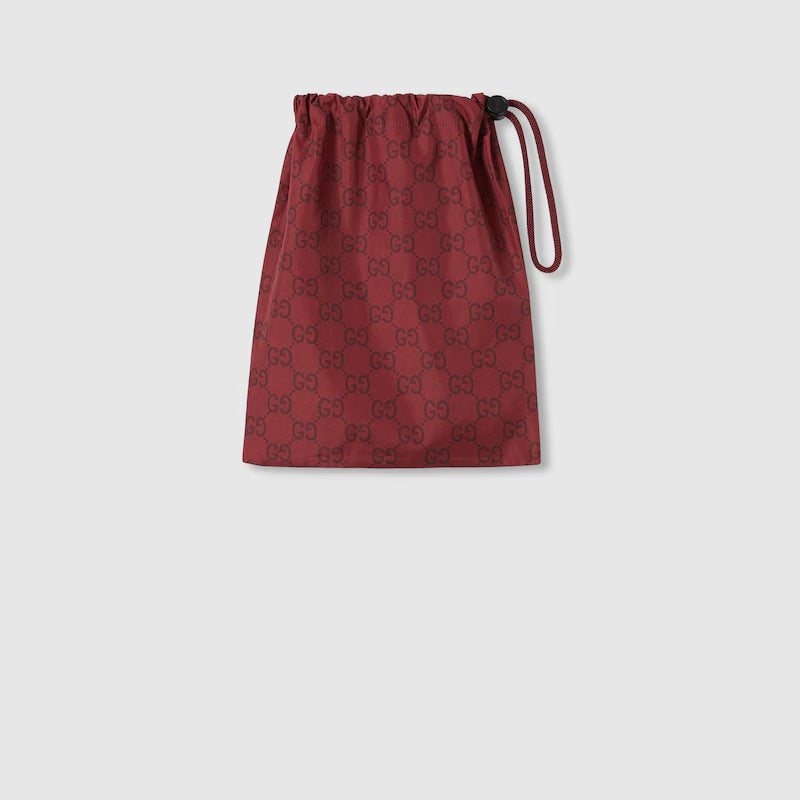 GUCCI PRINTED TECHNICAL POPLIN SWIM SHORT