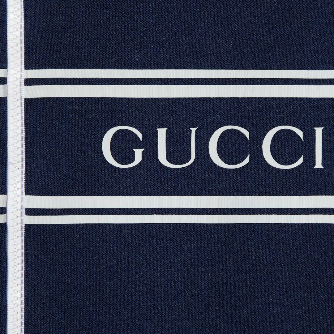 Gucci TECHNICAL JERSEY HOODED SWEATSHIRT