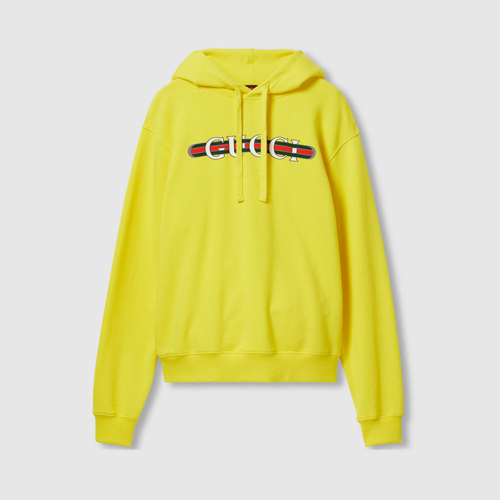 Gucci Cotton jersey hooded sweatshirts