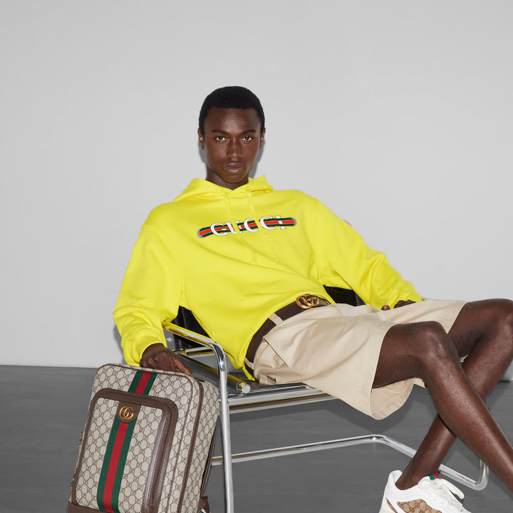 Gucci Cotton jersey hooded sweatshirts