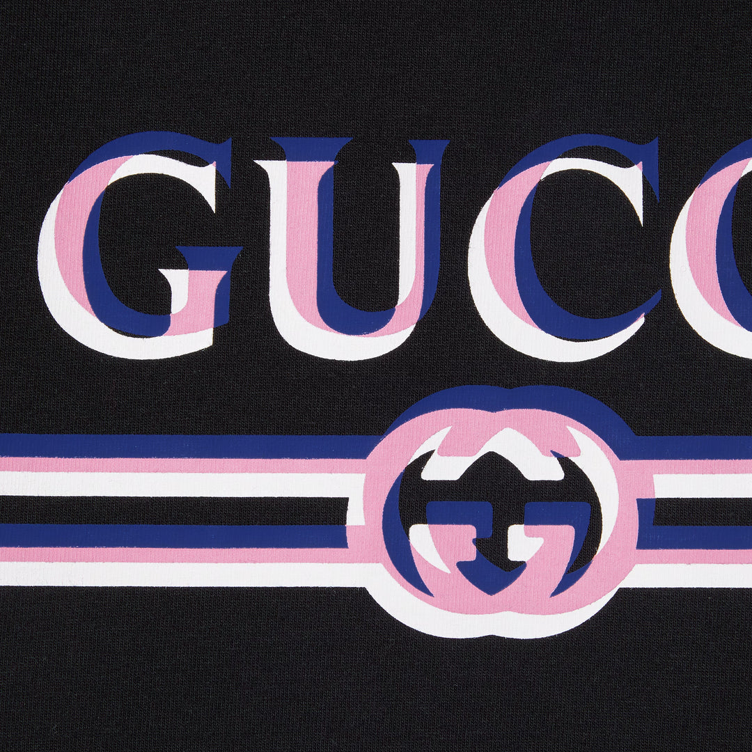 Gucci Printed cotton jersey T-shirt