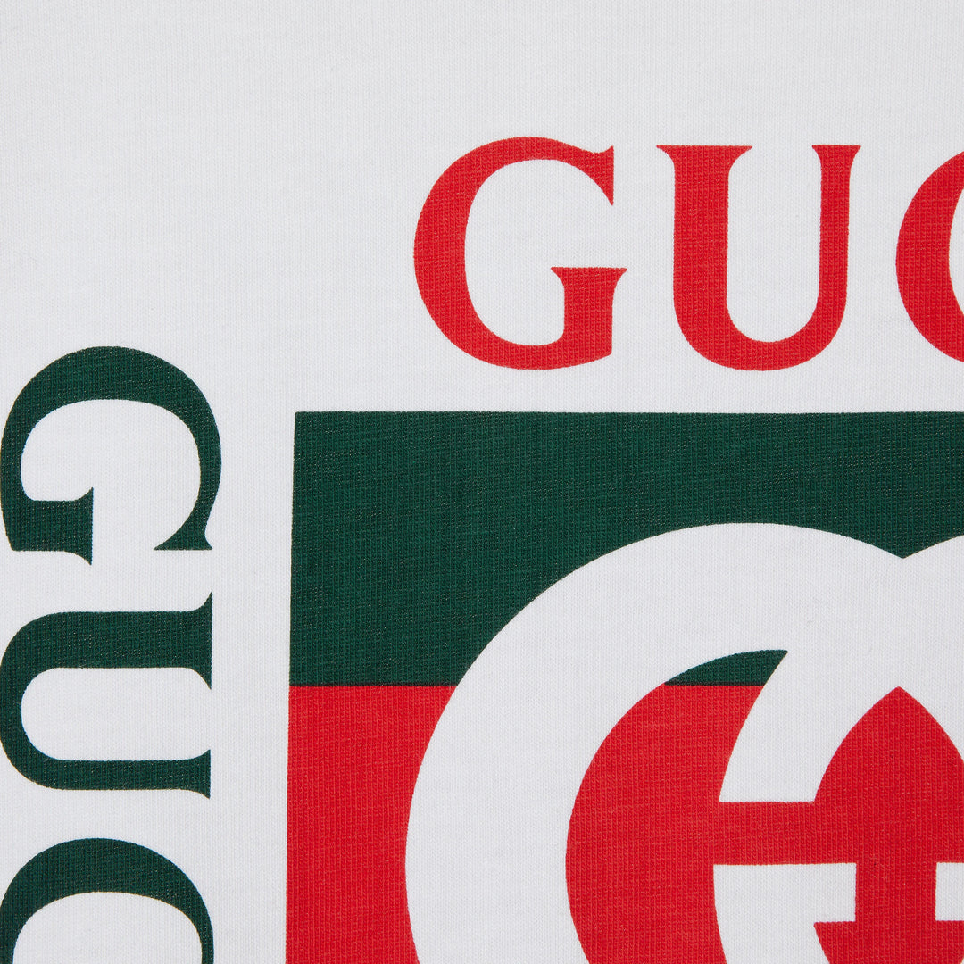 Gucci Printed cotton jersey T-shirt