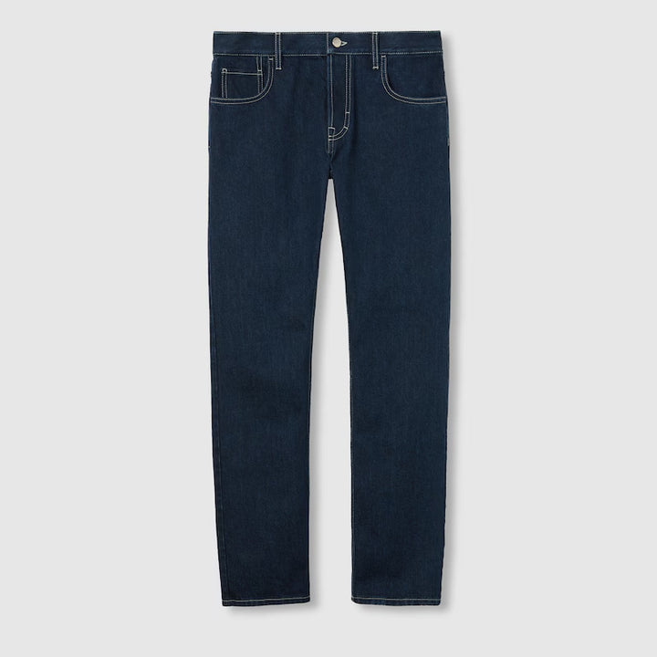 GUCCi LASERED TAPERED DENIM PANT