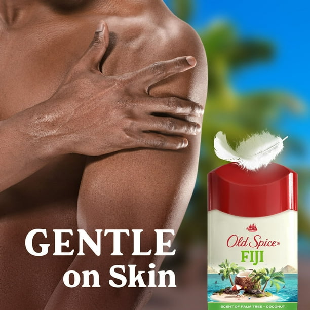 Old Spice Men's Antiperspirant & Deodorant Fiji with Palm Tree, 24/7 Sweat Protection, 73 g