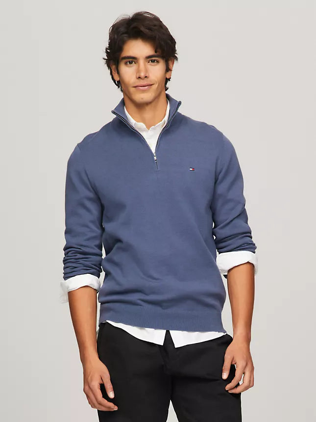 Tommy Hilfiger Classic Quarter-Zip Sweater