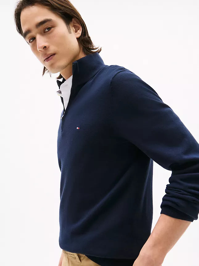 Tommy Hilfiger Classic Quarter-Zip Sweater