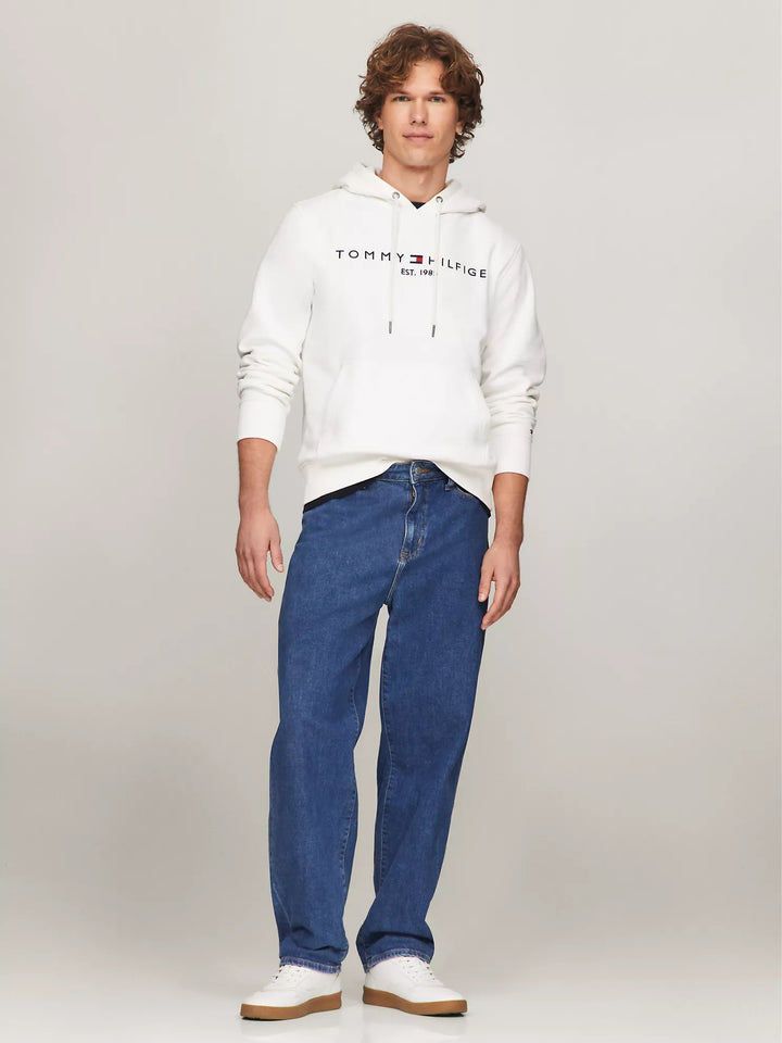 Tommy Hilfiger Embroidered Tommy Logo Hoodie