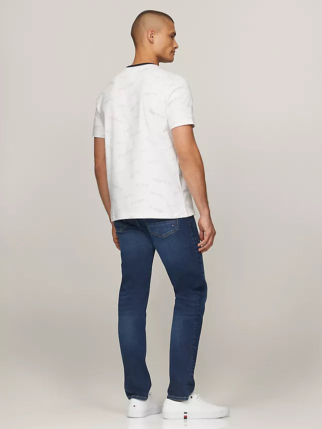 Tommy Hilfiger Signature Flag Stripe Logo T-Shirt