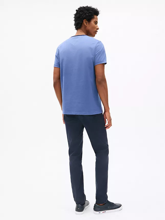 Tommy Hilfiger Embroidered Flag Logo T-Shirt