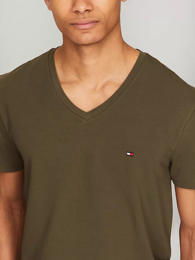 Tommy Hilfiger Slim Fit V-Neck T-Shirt