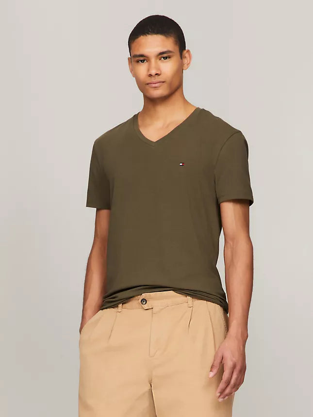 Tommy Hilfiger Slim Fit V-Neck T-Shirt