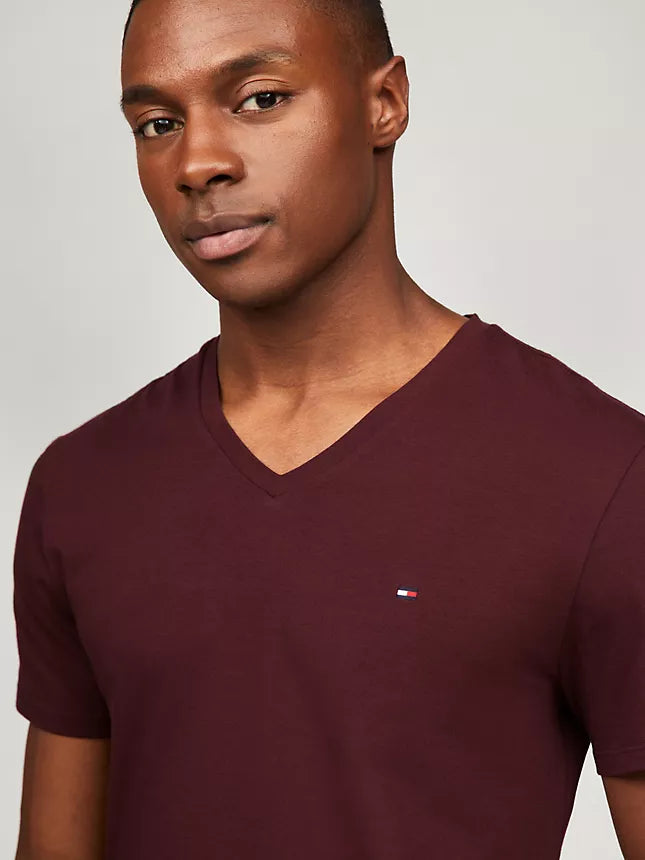 Tommy Hilfiger Slim Fit V-Neck T-Shirt
