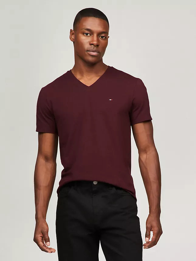 Tommy Hilfiger Slim Fit V-Neck T-Shirt