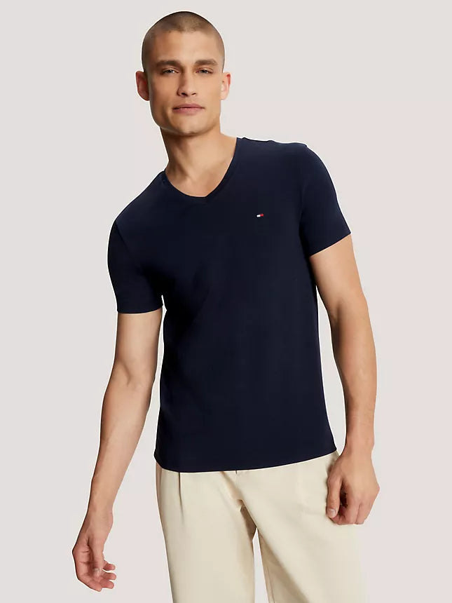 Tommy Hilfiger Slim Fit V-Neck T-Shirt