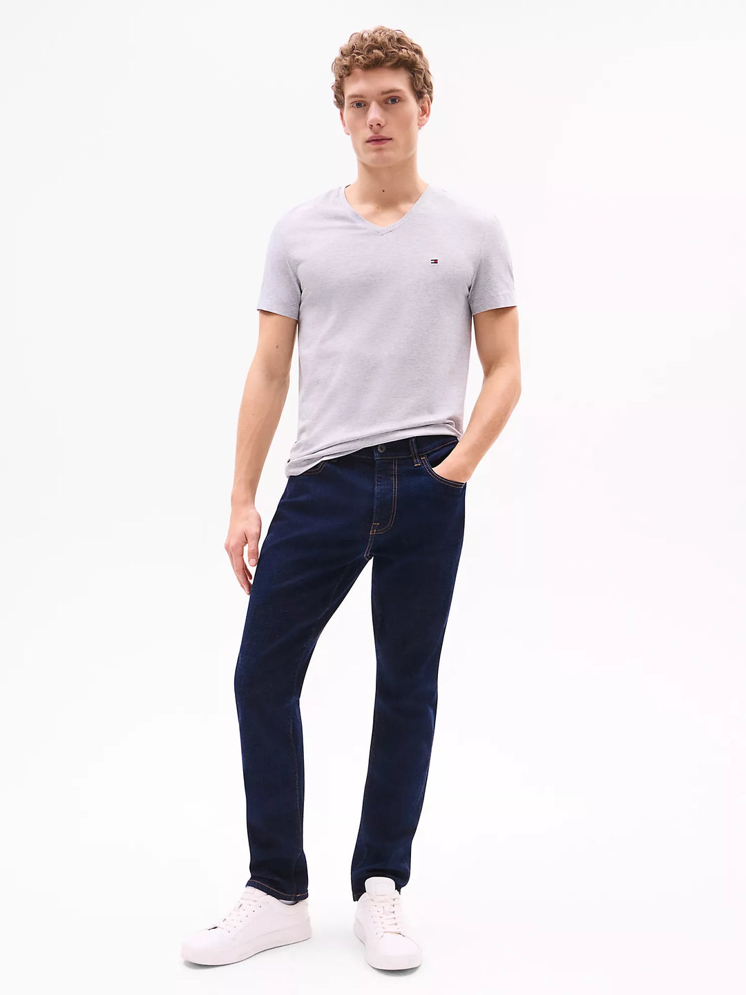 Tommy Hilfiger Slim Fit V-Neck T-Shirt