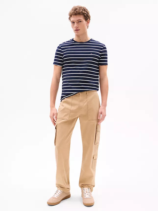 Tommy Hilfiger Stripe Premium Stretch Extra Slim T-Shirt