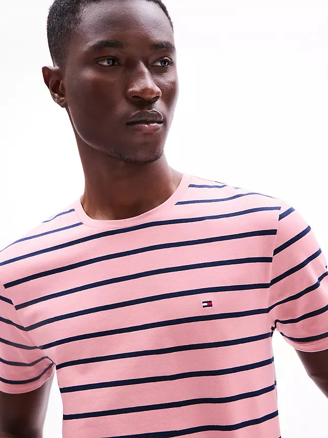 Tommy Hilfiger Stripe Premium Stretch Extra Slim T-Shirt