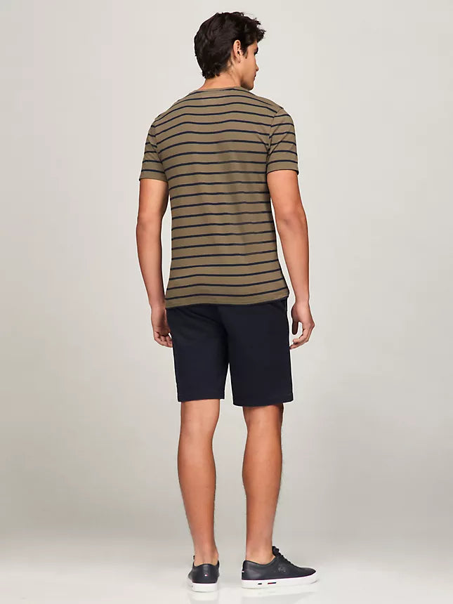 Tommy Hilfiger Stripe Premium Stretch Extra Slim T-Shirt