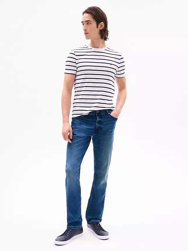 Tommy Hilfiger Stripe Premium Stretch Extra Slim T-Shirt