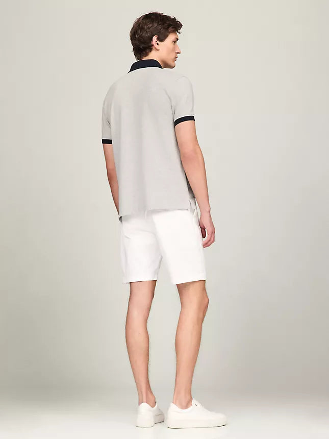 Tommy Hilfiger Embroidered Stripe Regular Fit Polo