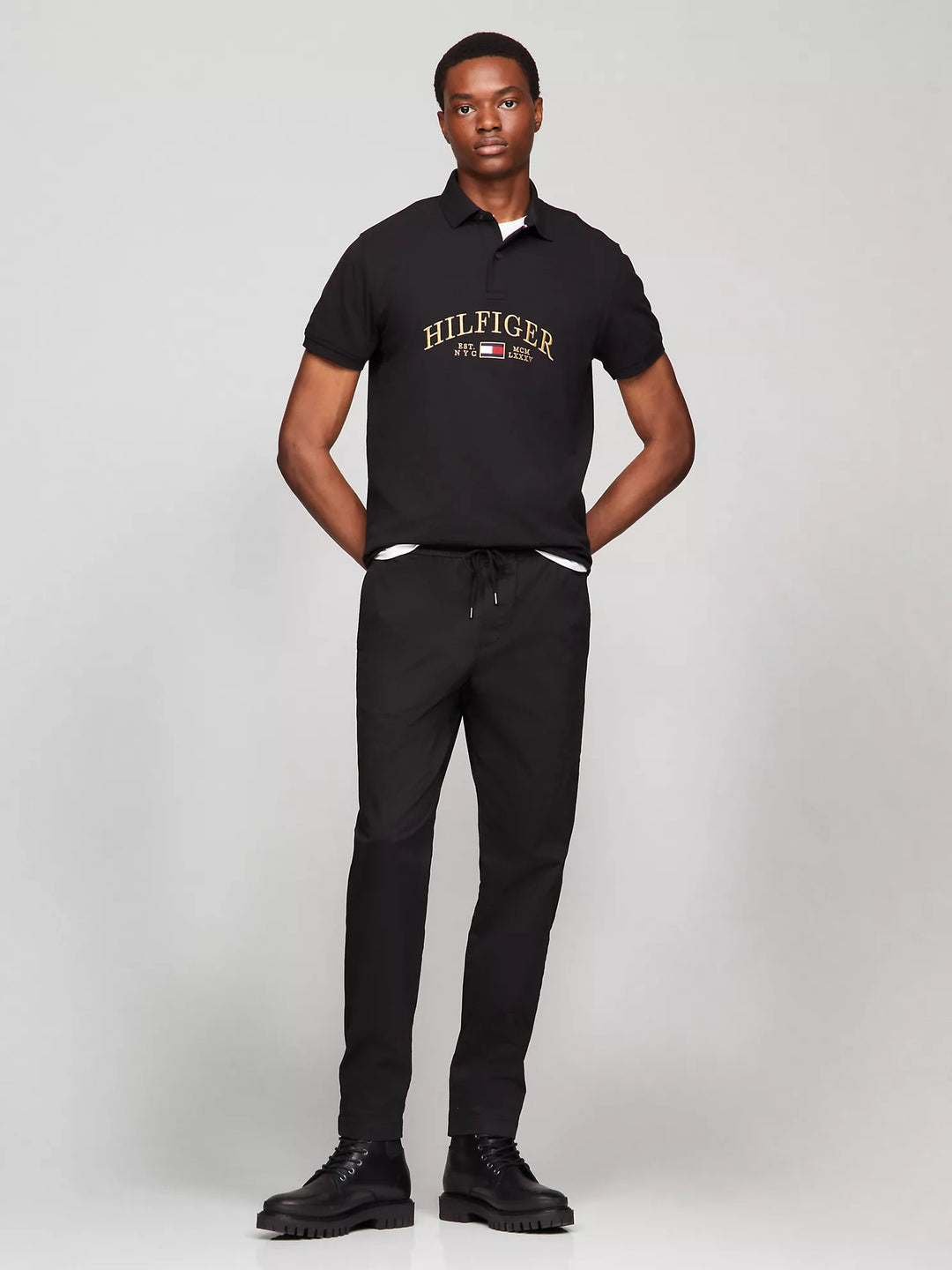 Tommy Hilfiger Garment-Dyed Relaxed Tapered Chino