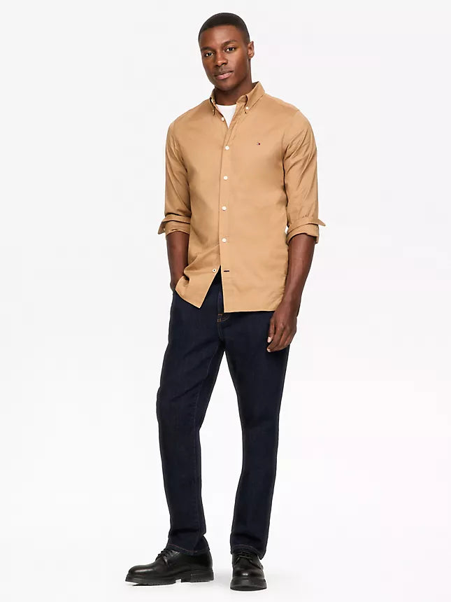 Tommy Hilfiger THFlex Slim Fit Poplin Dress Shirt