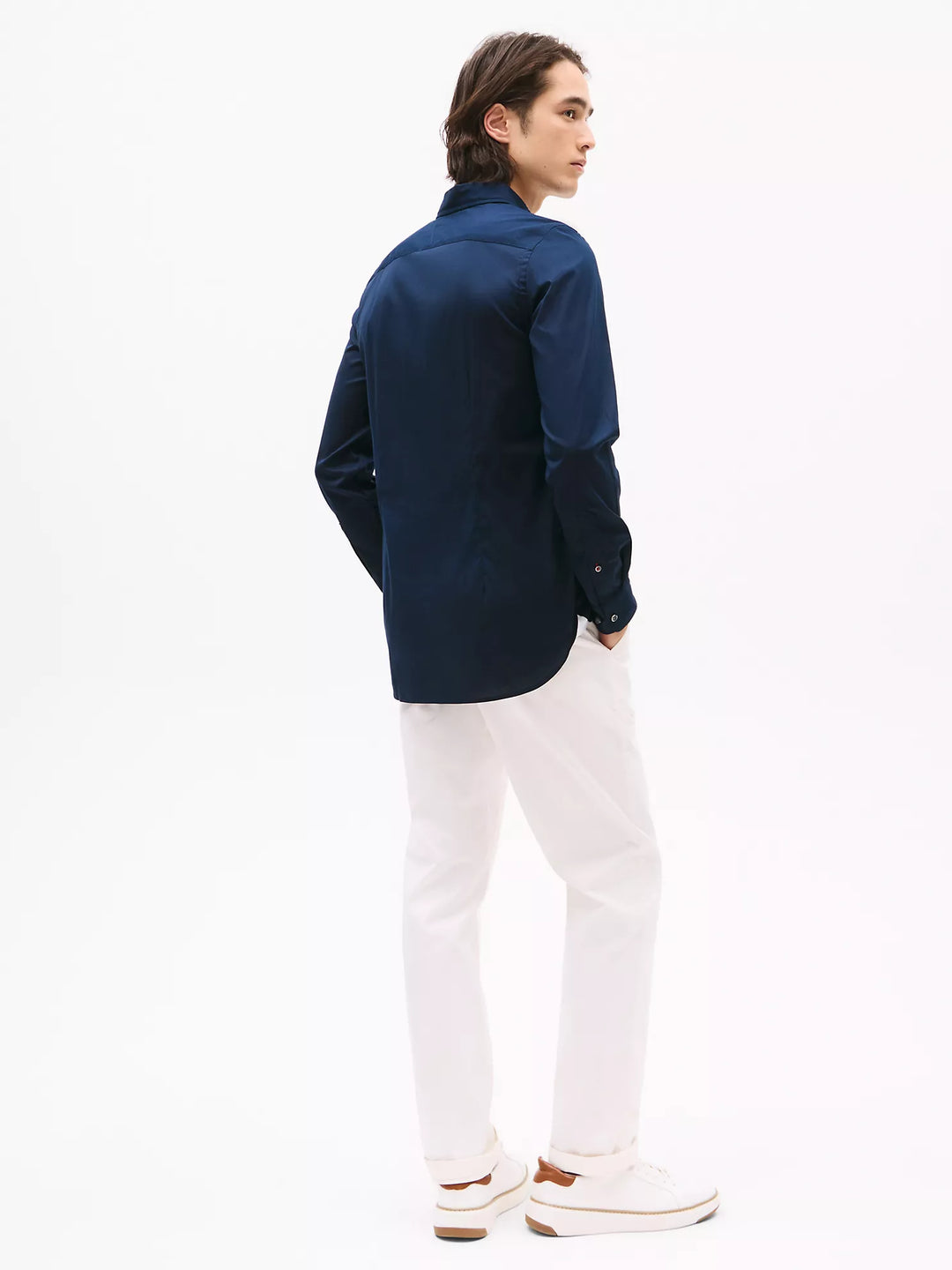 Tommy Hilfiger THFlex Slim Fit Poplin Dress Shirt