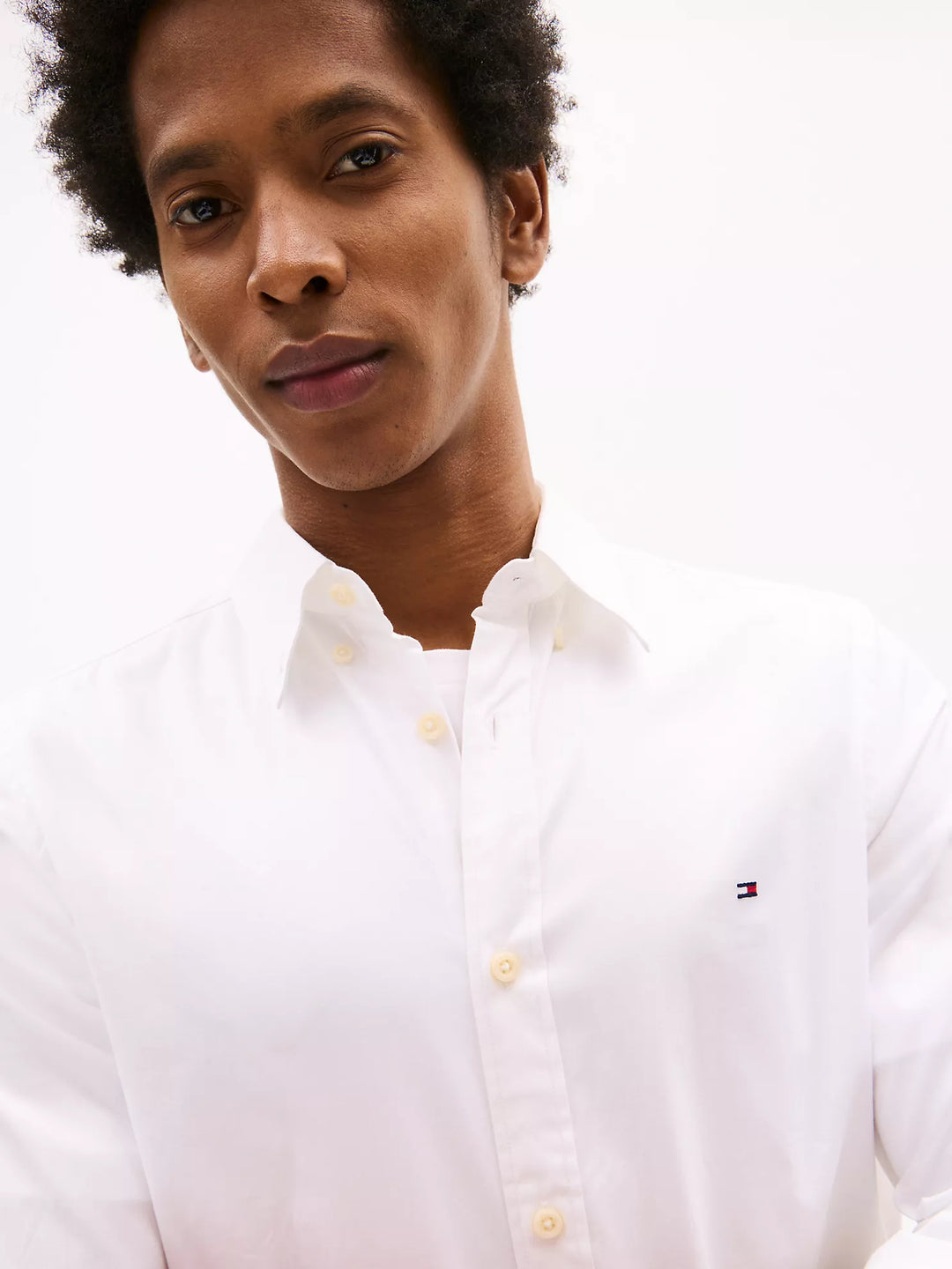 Tommy Hilfiger THFlex Slim Fit Poplin Dress Shirt