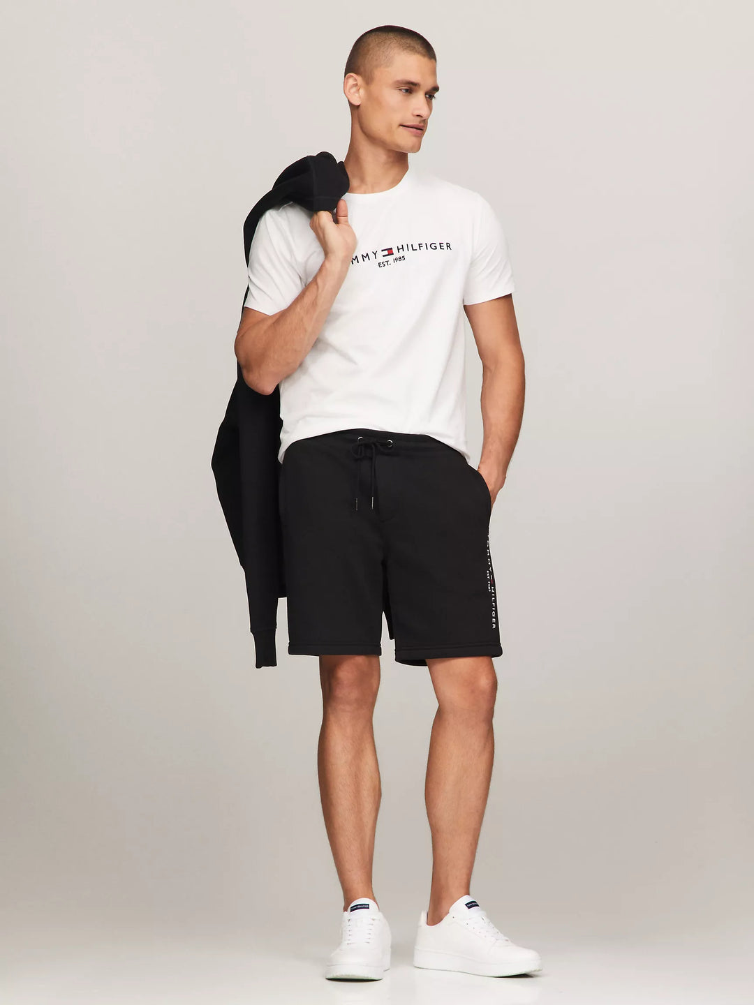 Tommy Hilfiger Embroidered Tommy Logo Sweatshort