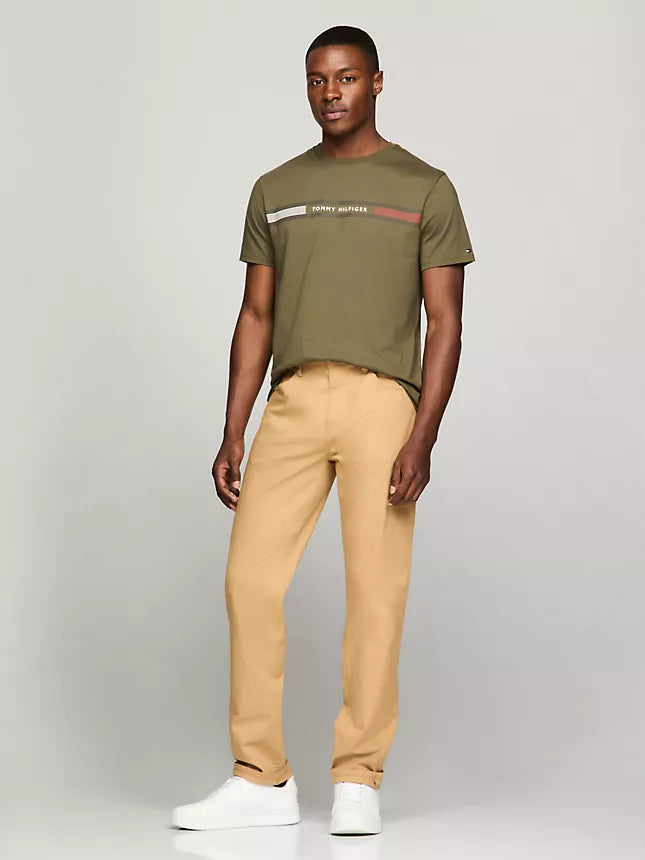 Tommy Stripe Graphic T-Shirt
