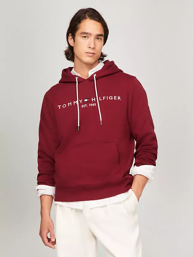 Tommy Hilfiger Embroidered Tommy Logo Hoodie
