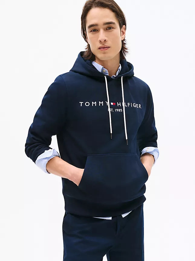 Tommy Hilfiger Embroidered Tommy Logo Hoodie