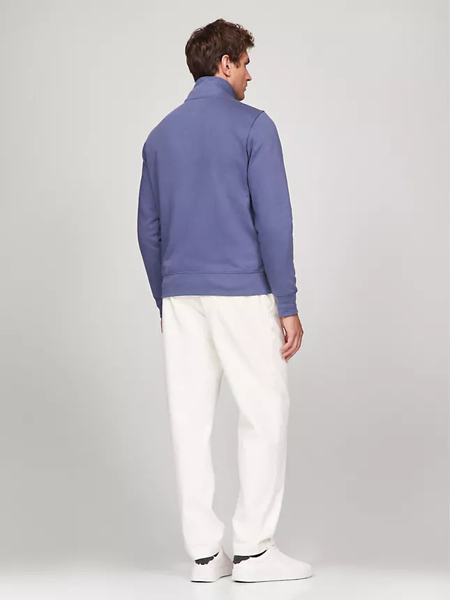 Tommy Hilfiger Embroidered Tommy Logo Quarter-Zip