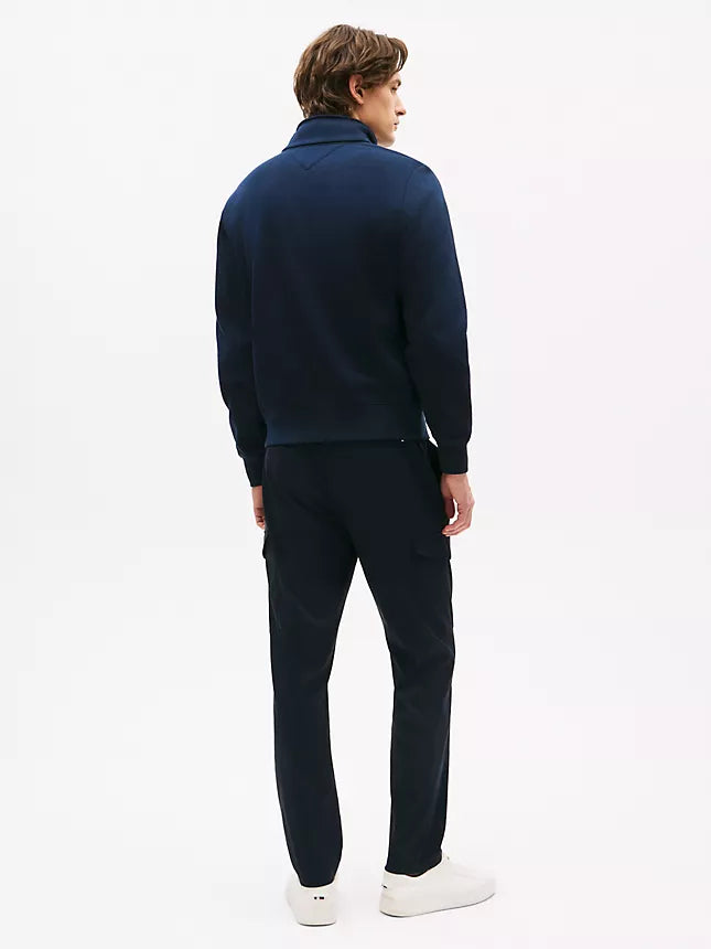 Tommy Hilfiger Embroidered Tommy Logo Quarter-Zip