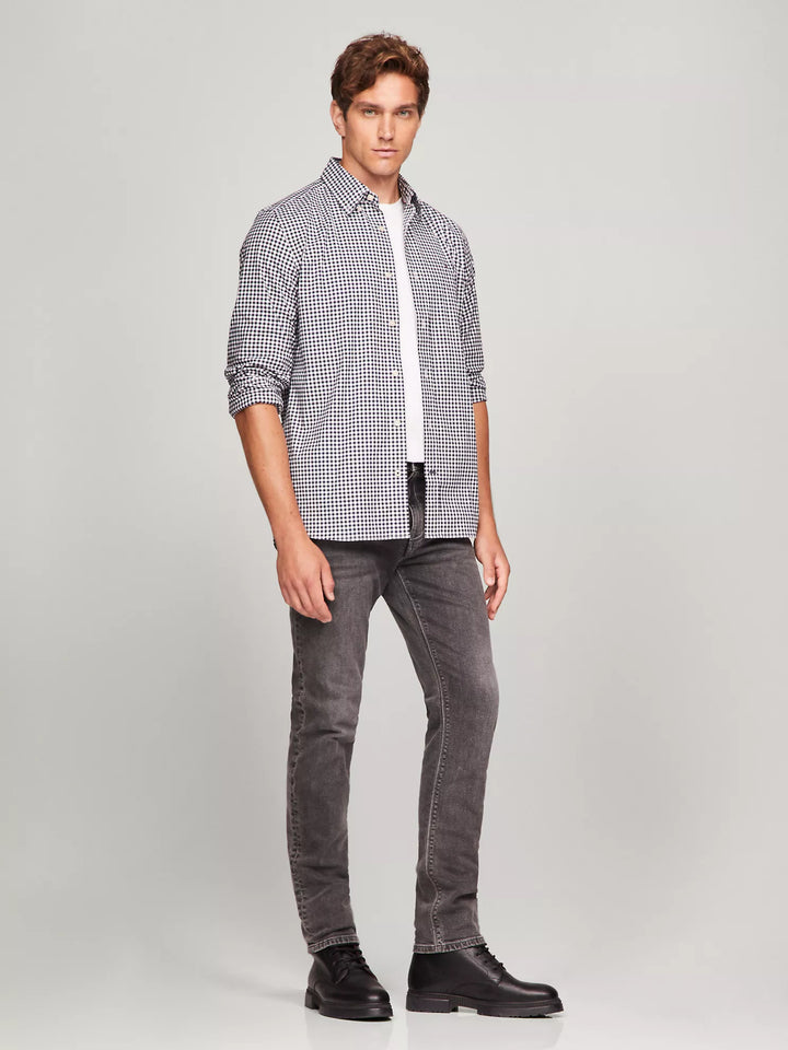 Tommy Hilfiger THFlex Regular Fit Gingham Poplin Shirt